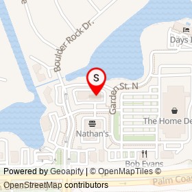 Lakeview Plaza on Cypress Edge Drive, Palm Coast Florida - location map