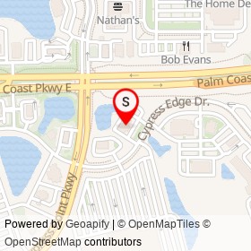 Sonny's Pit BBQ on Cypress Edge Drive, Palm Coast Florida - location map