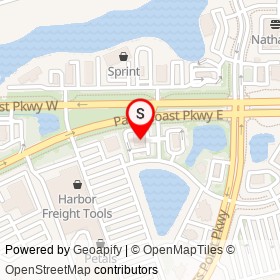 BB&T on Palm Coast Parkway East, Palm Coast Florida - location map