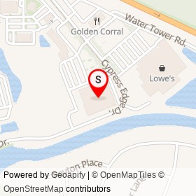 Belk on Cypress Edge Drive, Palm Coast Florida - location map