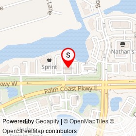 Advance Auto Parts on Palm Coast Parkway West, Palm Coast Florida - location map