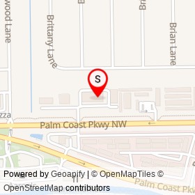 Palm Coast Flooring Outlet on Palm Coast Parkway Northwest, Palm Coast Florida - location map