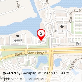 Chick-fil-A on Palm Coast Parkway West, Palm Coast Florida - location map