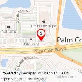 Discount Tire on Cypress Edge Drive, Palm Coast Florida - location map