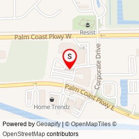 Daycare playground on Palm Coast Parkway East, Palm Coast Florida - location map