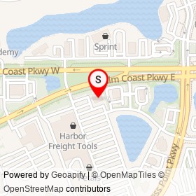 Texas Roadhouse on Palm Coast Parkway East, Palm Coast Florida - location map