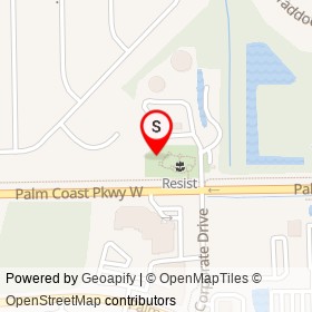 No Name Provided on Veteran's Memorial Loop, Palm Coast Florida - location map