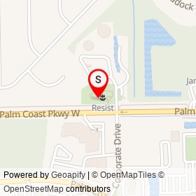 No Name Provided on Veteran's Memorial Loop, Palm Coast Florida - location map