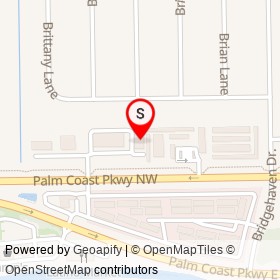 Z Best Rental on Palm Coast Parkway Northwest, Palm Coast Florida - location map
