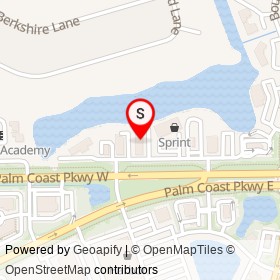 Pet Supermarket on Palm Coast Parkway West, Palm Coast Florida - location map