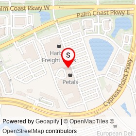 China One on Cypress Point Parkway, Palm Coast Florida - location map