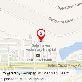 Safe Haven Veterinary Hospital on Beechwood Lane, Palm Coast Florida - location map