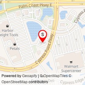 Ameris Bank on Cypress Point Parkway, Palm Coast Florida - location map