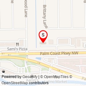 Consigned Interiors on Palm Coast Parkway Northwest, Palm Coast Florida - location map