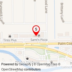 Grill & Hearth on Palm Coast Parkway Northwest, Palm Coast Florida - location map