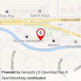 Domino's Pizza on Palm Coast Parkway Southwest, Palm Coast Florida - location map
