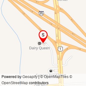 Mobil on US 1,  Florida - location map