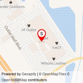 St. Augustine Outlets on Outlet Mall Boulevard,  Florida - location map
