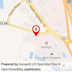 KFC on Pensacola-St. Augustine Highway,  Florida - location map