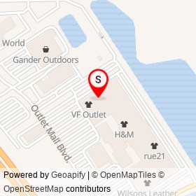Nautica on Outlet Mall Boulevard,  Florida - location map
