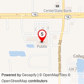 Publix on Mission Woods Way, Saint Augustine Florida - location map