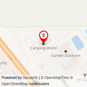 Camping World on Outlet Mall Boulevard,  Florida - location map