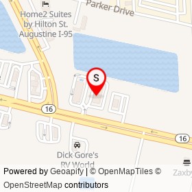 Holiday Inn Express & Suites on Charles Usinas Memorial Highway,  Florida - location map