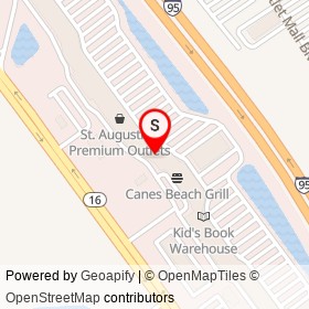 Chico's on FL 16,  Florida - location map