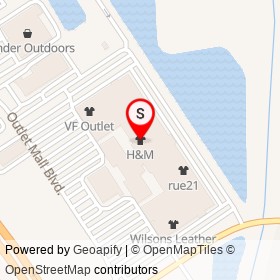 H&M on Outlet Mall Boulevard,  Florida - location map