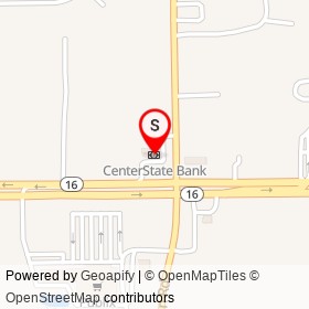 CenterState Bank on Woodlawn Road,  Florida - location map