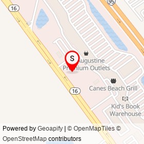 Adventure Landing Mini-Golf on FL 16,  Florida - location map