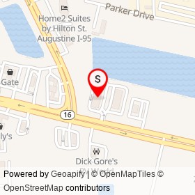 Quality Inn & Suites on Charles Usinas Memorial Highway, Saint Augustine Florida - location map