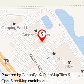Bozard Ford Lincoln on Outlet Mall Boulevard,  Florida - location map