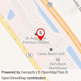 Claire's on FL 16,  Florida - location map