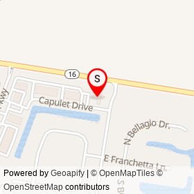 Vystar Credit Union on Capulet Drive,  Florida - location map