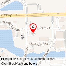 Subway on East Twin Court Trail,  Florida - location map
