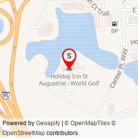 Holiday Inn St Augustine - World Golf on Commerce Lake Drive, Saint Augustine Florida - location map
