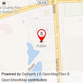 Publix on Johns Creek Parkway,  Florida - location map