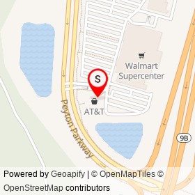 Great American Cookies on Peyton Parkway,  Florida - location map