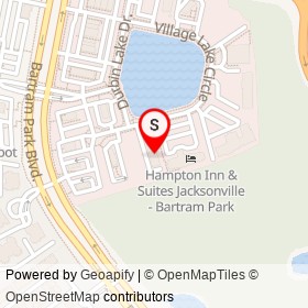 Mavis Discount Tire on Village Lake Circle, Jacksonville Florida - location map