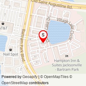 Wendy's on Durbin Lake Drive, Jacksonville Florida - location map