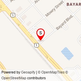 Ledendary Bayard Rooster on Bayard Boulevard, Jacksonville Florida - location map