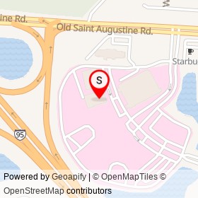 Brown Fertility on Old Saint Augustine Road, Jacksonville Florida - location map