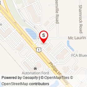BB&T on Fortune Parkway, Jacksonville Florida - location map