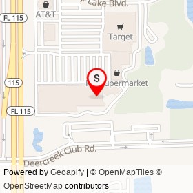 HomeGoods on Deercreek Club Road, Jacksonville Florida - location map