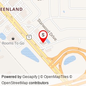 Mattress Firm on Plumwood Drive, Jacksonville Florida - location map