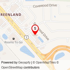 La Nopalera on Timberwood Drive, Jacksonville Florida - location map