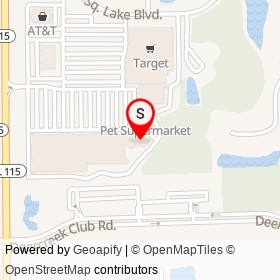 Osake Japanese Buffet on Deercreek Club Road, Jacksonville Florida - location map