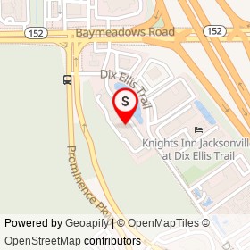 America's Best Inn - Jacksonville on Dix Ellis Trail, Jacksonville Florida - location map