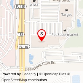 Academy Sports + Outdoors on Deercreek Club Road, Jacksonville Florida - location map